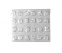 Форма для шоколада Новогоднее Ассорти №2