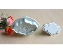 Плунжеры для мастики Гладкий и Роза. 2 штуки