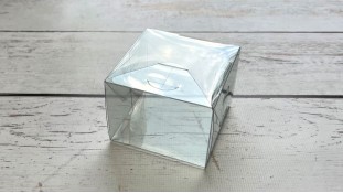 Прозрачная коробка для моти 7х7х5 см