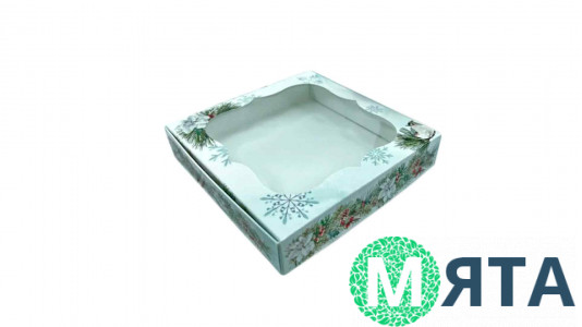 Коробка 15х15х3, Веточка