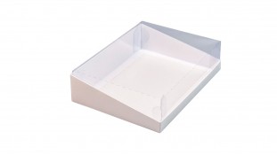 Коробка 15х20х5 см, прозрачный верх