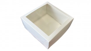Коробка для бенто 15х15х7 см, Белая
