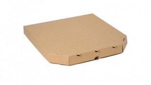 Коробка для пиццы 30х30х3, Бурая