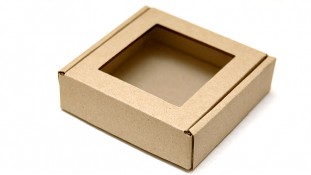 Коробка для пряников 10 см, Крафт