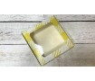 Коробка для пряников, 15х15 см, Желтая Клетка