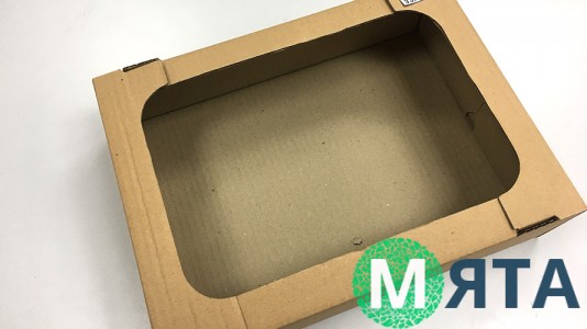 Коробка-лоток для кондитерских изделий 33х22х10 см