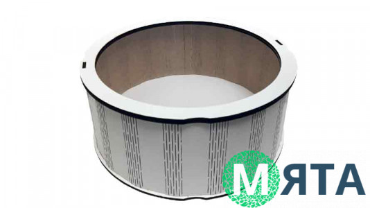 Шляпная коробка 25 см, двп