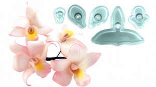 Вырубка кондитерская для Орхидеи. 5 элементов