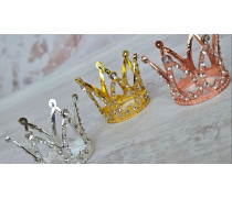 Мини-корона для декора, 3 см