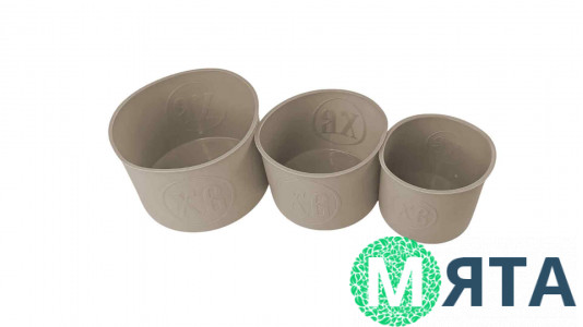 Набр силиконовых форм для пасок, 3шт