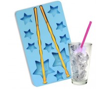 Силиконовая форма для льда и шоколада Фейерверк 