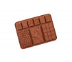 Силиконовая форма Шоколадки №1, 9 шт