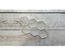 Силиконовый молд для леденцов Шестигранники