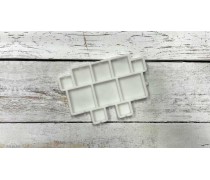 Силиконовый молд Квадраты, 10шт