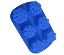 Силиконовая форма Ассорти Снежинки