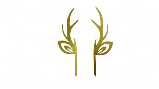 Топпер Рога, картон