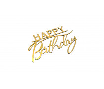 Топпер Happy Birthday №31, полистирол