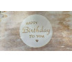 Трафарет для Бенто, Happy Birthday #1 Трафарет для Бенто, Happy Birthday #1