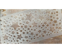 Трафарет Звезды №1, 29х15 см