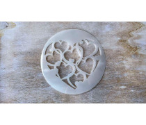 Трафарет Сердечки №3, 12 см