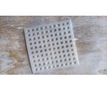 Трафарет для посыпки Кленовые листья, 12х12 см