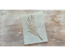 Трафарет Колоски №2 , 9,5х12,5 см