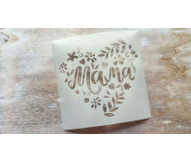 Трафарет Мама, 12 см