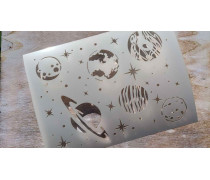 Трафарет Планеты, 20х15 см