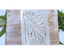 Трафарет Лошадь, 20х15 см