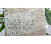 Трафарет Шишки с иголками, 29х15 см