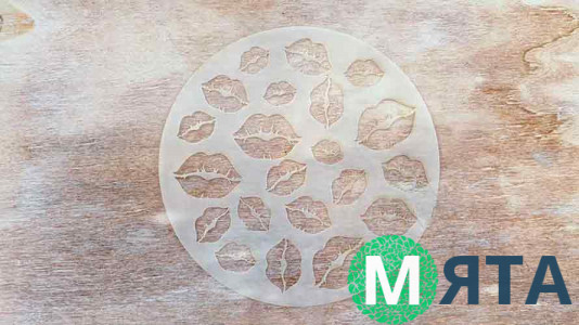 Трафарет Губки маленькие, 12 см