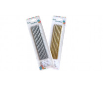 Свечи для торта длинные, 6 шт