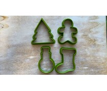 Вырубки Новогодние. Набор №1