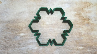 Вырубка Снежинка №4