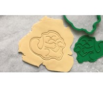 Вырубка + штамп Кот Саймон