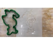 Вырубка + трафарет Козак №3