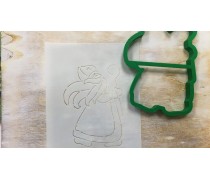 Вырубка + трафарет Николай №1